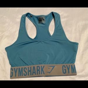 Gym shark sport bra size M